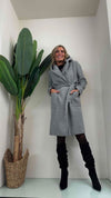 GIORGIA & JHONS - 60312FW23 - CAPPOTTO CON CAPPUCCIO E CINTURA