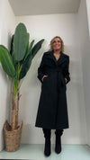 GIORGIA & JHONS - 60313FW23 - CAPPOTTO LUNGO STRUTTURATO CON CINTURA