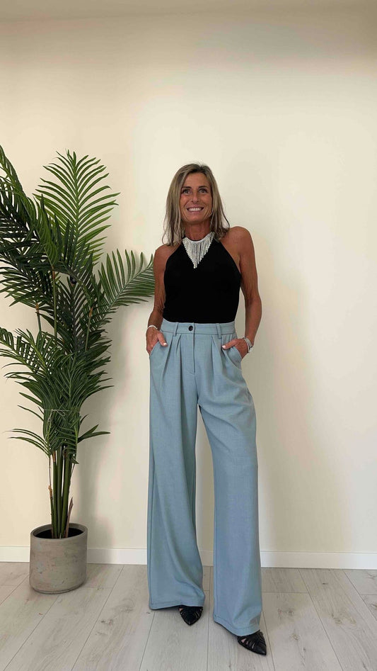 GIORGIA & JHONS - 60018SS24 - BODY COLLANA STRASS PENDENTI