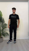 ALCOTT - PA0022UOAY14 - PANTALONE SIGARETTA, TESSUTO TECNICO LEGGERO, VITA SEMIELASTICA CON COULISSE