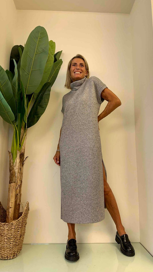 F3 - A2982362 - ABITO MAGLIA VISCOSA DOLCEVITA