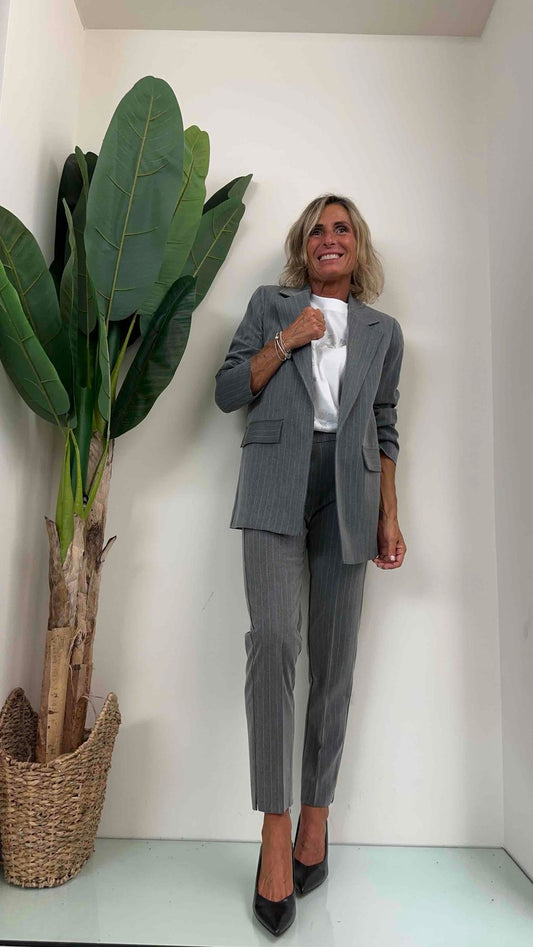 PLEASE - J493OGESSO - BLAZER GESSATO