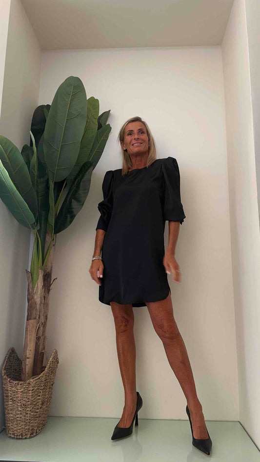 DAFNE - D822P32 - ABITO TUNICA RASO