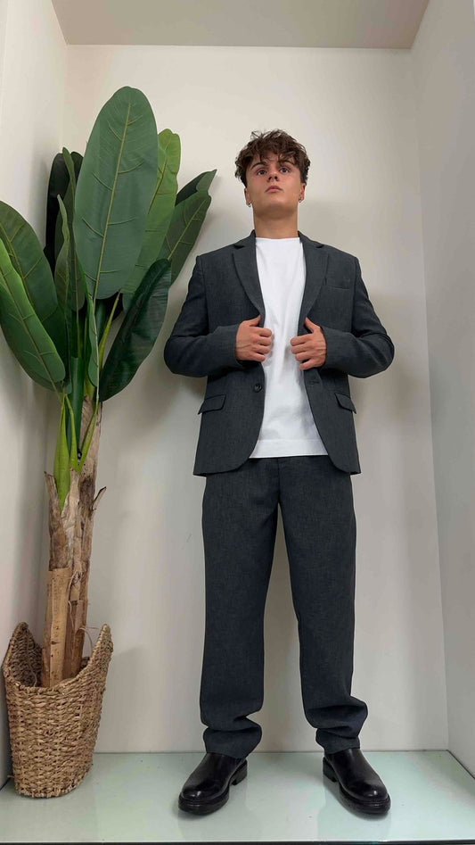 IMPERIAL - JZ1EGBW - GIACCA MONOPETTO TESSUTO MELANGE