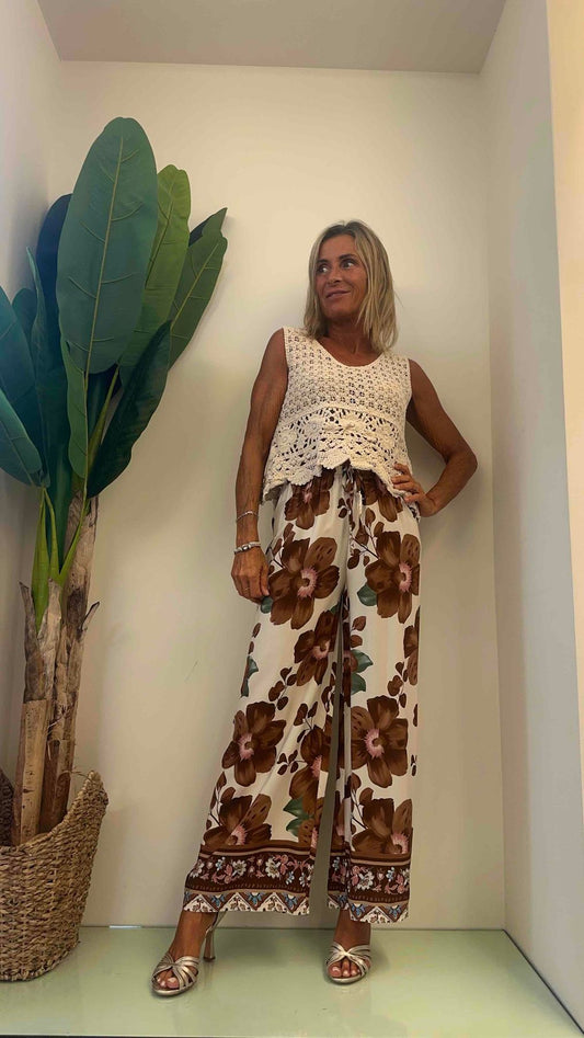 DAFNE - tt047p23 - top macrame' svasato