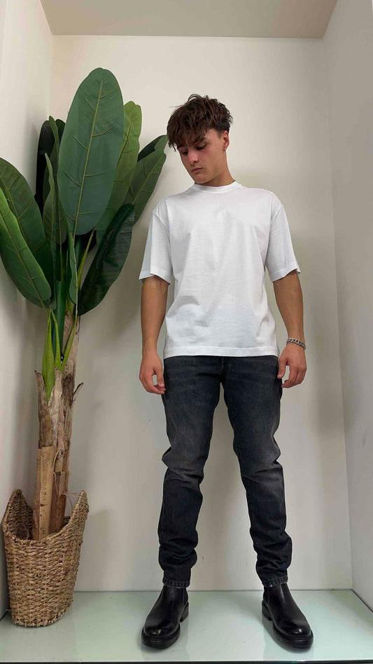 IMPERIAL - P5407ADR07 - JEANS RELAXED BLACK