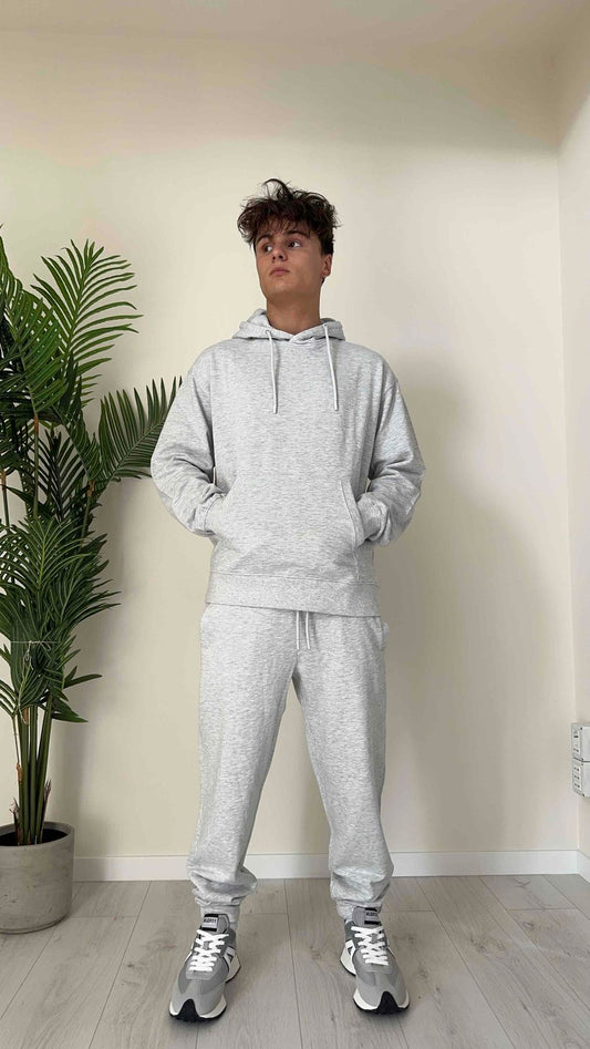 ALCOTT - PU0000UOAY14 - PANTA JOGGER COTONE GARZATO CON TASCHE A SOFFIETTO