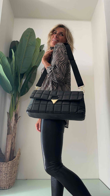 ANTONELLO SERIO - 80105P46 - BAGUETTE TRAPUNTATA