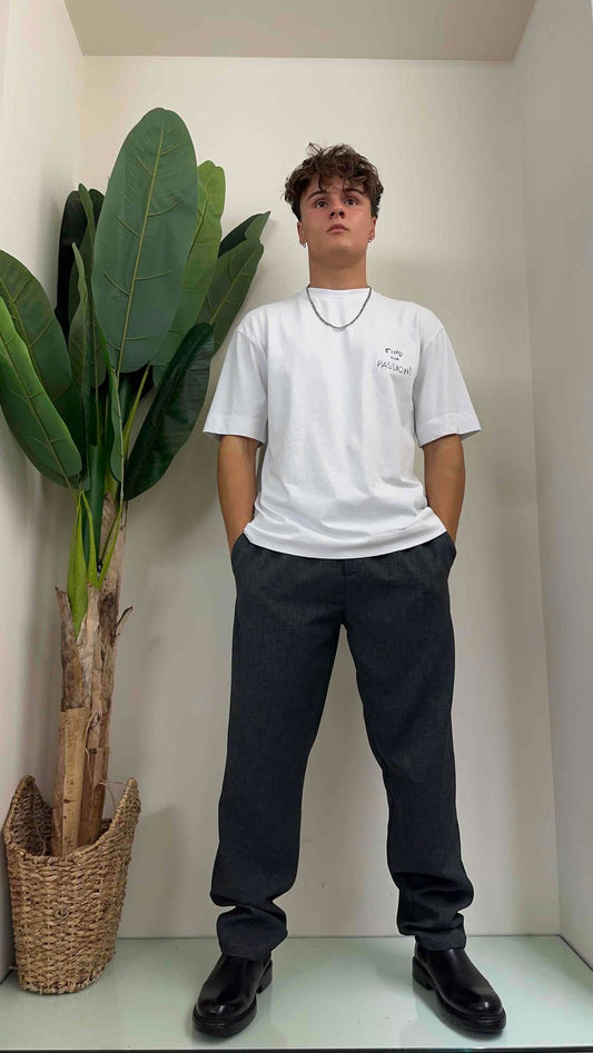 IMPERIAL - PD9VGBW - PANTALONE TESSUTO MELANGE