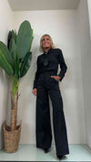 DAFNE - 23496CRP26 - CAMICIA SLIM COTONE CON SPILLA CRAVATTA
