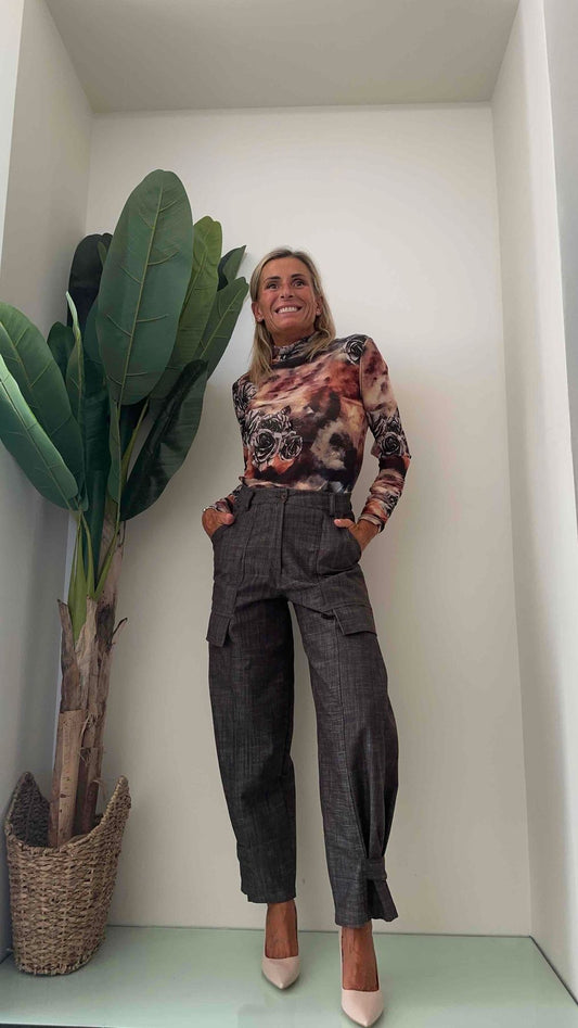 DAFNE - NI427P19 - LUPETTO TULLE FANTASIA ROSE