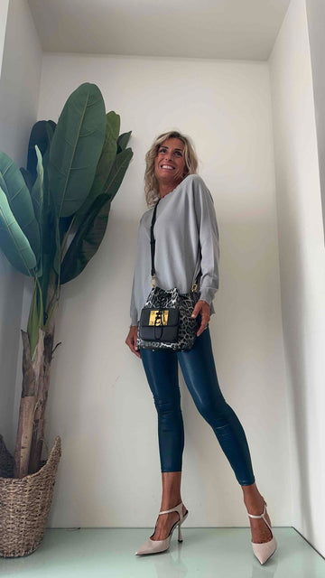 ANTONELLO SERIO - 56456 - SECCHIELLO STAMPA ANIMALIER