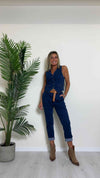 SUSYMIX - GT802 - GILET JEANS 4 BOTTONI METAL