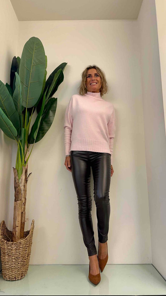 IMPERIAL - M3025688 - MAGLIA PULL VISCOSA COLLO VULCANO