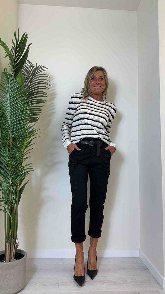 DAFNE - EX1703P28 - MAGLIA 89%VISCOSA, SMERLATA CON LUREX