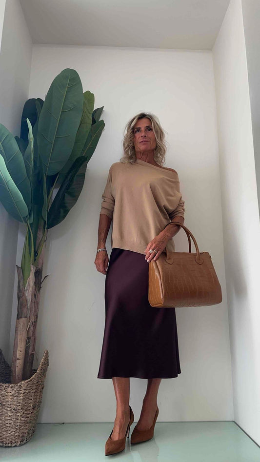 ANTONELLO SERIO - 801010P49 - TOTE BAG DOPPI MANICI E ZIP