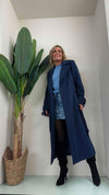 GIORGIA & JHONS - 60313FW23 - CAPPOTTO LUNGO STRUTTURATO CON CINTURA