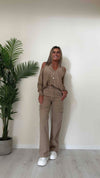 DAFNE - 225038P29 - PANTALONE CARGO TINTO CAPO