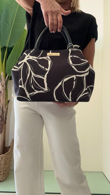 ANTONELLO SERIO - 31A80112 - BAULETTO IN TESSUTO BICOLOR