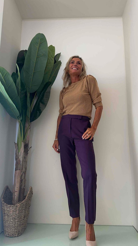 F3 - PP32223028 - PANTALONE TESSUTO TECNICO SIGARETTA