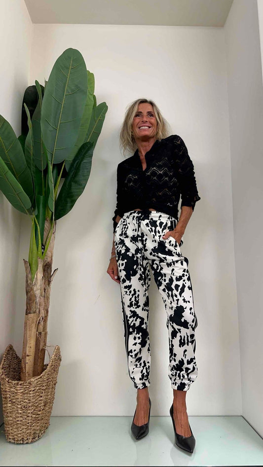 GIORGIA & JHONS - 60224FW23 - CAMICIA PIZZO DEVORE'