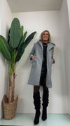 GIORGIA & JHONS - 60312FW23 - CAPPOTTO CON CAPPUCCIO E CINTURA