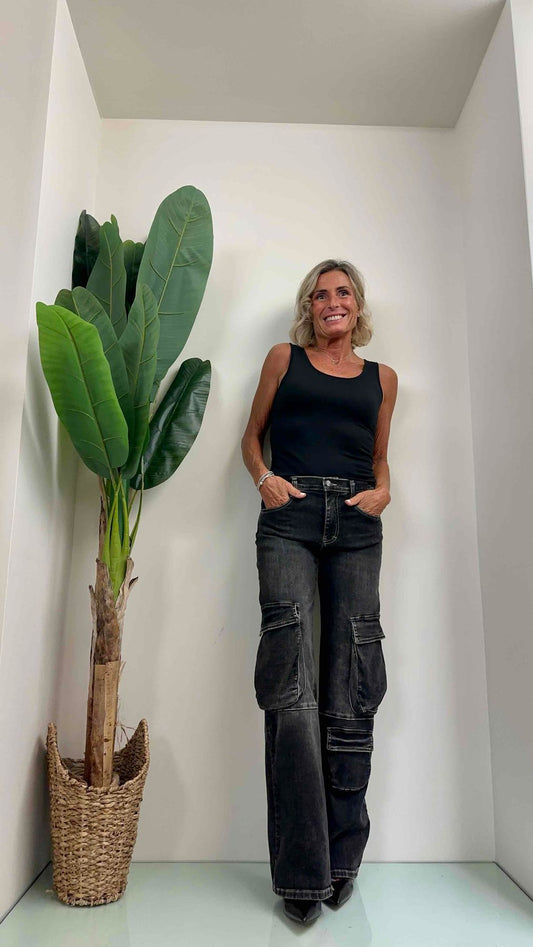 SUSYMIX - 230936 - TOP BASIC VISCOSA SPALLA LARGA