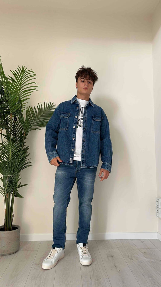 ALCOTT - CF2459UO - SHACKET (GIACCA/CAMICIA) DENIM