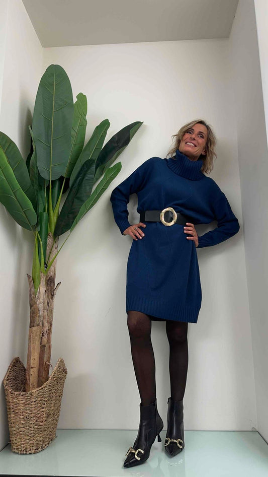 DAFNE - CT3585P9 - CINTURA ELASTICA FIBBIA ZIGRINATA