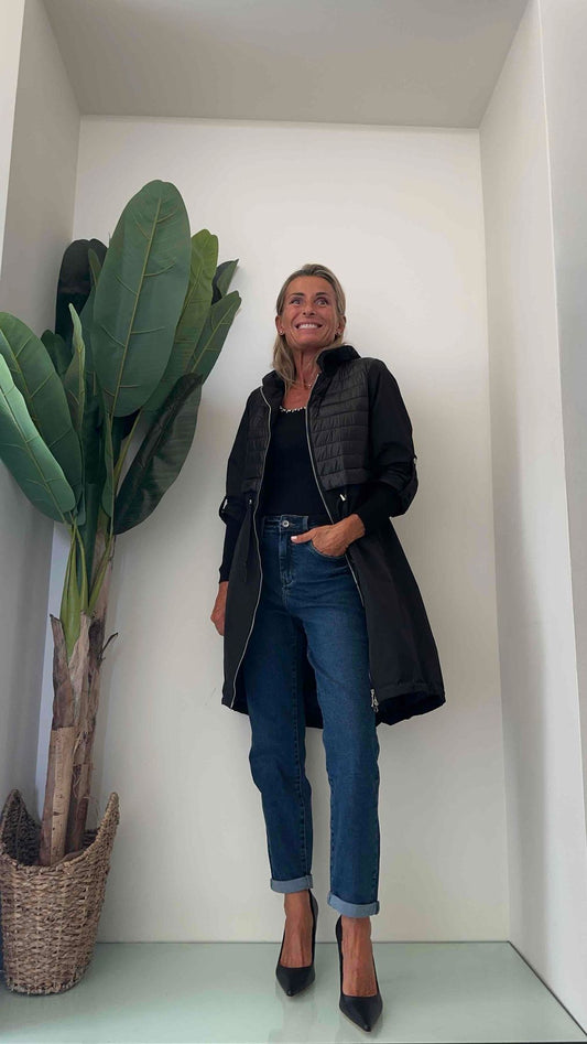 DAFNE - 2227P49 - SPOLVERINO NYLON + IMBOTTITURA