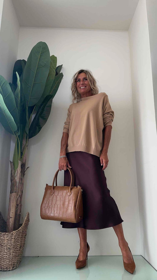 ANTONELLO SERIO - 801010P49 - TOTE BAG DOPPI MANICI E ZIP