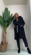 GIORGIA & JHONS - 60312FW23 - CAPPOTTO CON CAPPUCCIO E CINTURA