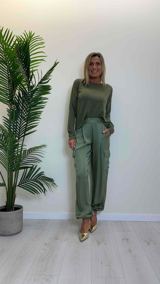 SUSYMIX - 88009 - MAGLIA VISCOSA ORLO STONDATO CON ORLINO