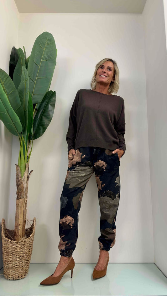 LALTERNATIVASTYLE - 1890P15 - MAGLIA VISCOSA PIU LUNGA DIETRO