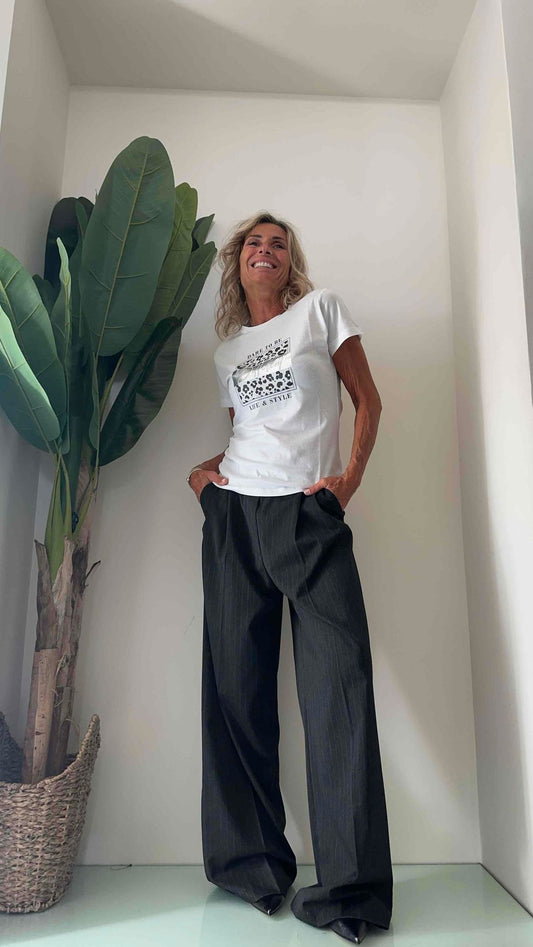 SUSYMIX - NEW338 - T-SHIRT STAMPA ANIMALIER