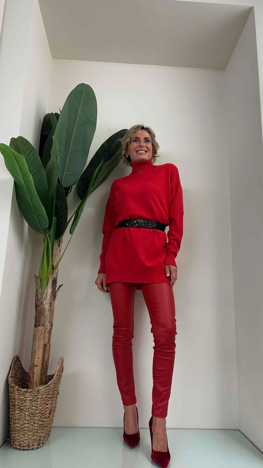 DAFNE - CINTSTRAP8 - CINTURA ELASTICIZZATA STRASS  BOTTONI A PRESSIONE DIETRO