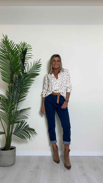 SUSYMIX - 23601CH - CAMICIA FLUIDA STAMPA CHIRARRE