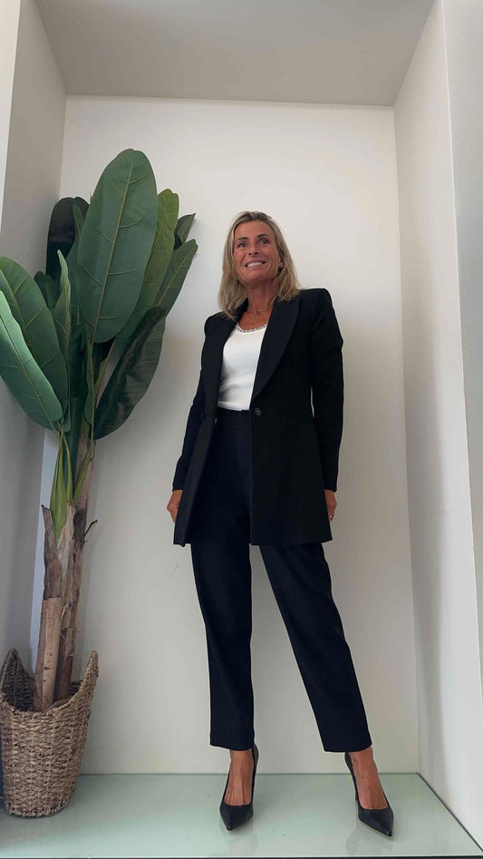 DAFNE - L6961P45 - BLAZER LUNGO BOTTONI RICOPERTI + AUTOMATICO