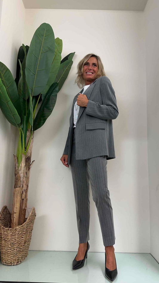 PLEASE - J493OGESSO - BLAZER GESSATO