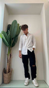 ALCOTT - CF2414UOX13 - CAMICIA OXFORD COTONE
