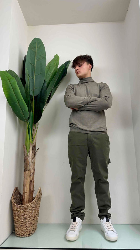 IMPERIAL - M63720C14 - MAGLIA DOLCEVITA LANA MERINO