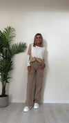 DAFNE - 225038P29 - PANTALONE CARGO TINTO CAPO