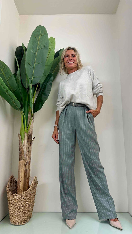 GIORGIA & JHONS - 30222FW23 - PULL  SCATOLA LAME' MICRO PAILLETTES