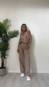 DAFNE - 225038P29 - PANTALONE CARGO TINTO CAPO