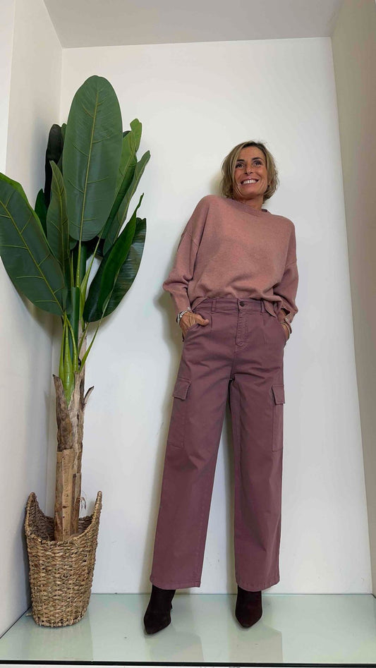 F3 - P3940515 - PANTALONE CARGO COLOR MANOPESCA