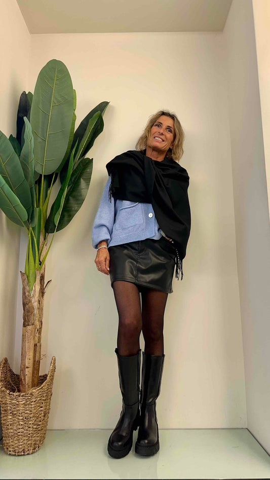 GIORGIA & JHONS - 96055FW2 - SCIARPA BASIC VISCOSA TINTA UNITA