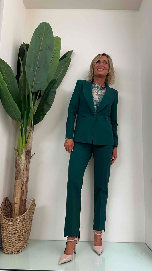 HAVEONE - JFL-K045 - GIACCA PUNTO MILANO TASCHE FILETTO 1 BOTTONE