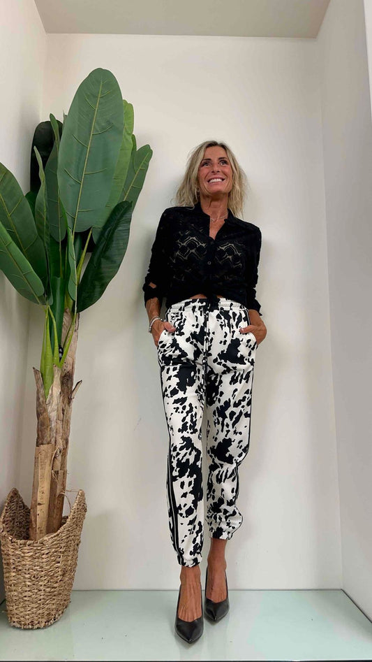 GIORGIA & JHONS - 60224FW23 - CAMICIA PIZZO DEVORE'