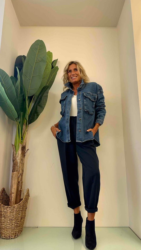 SUSYMIX - 9196 - CAMICIA DENIM OVER