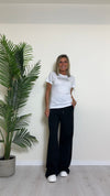 SUSYMIX - SIL24 - T-SHIRT SLIM COTONE "COL PASSATO FACCI IL SUGO"